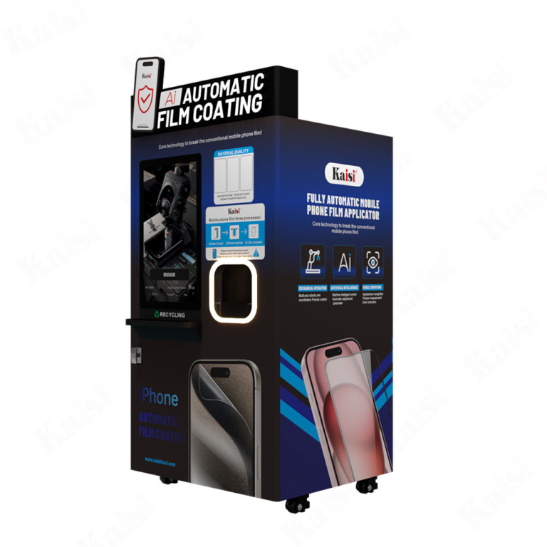 Automatic screen guard vending machine business in India