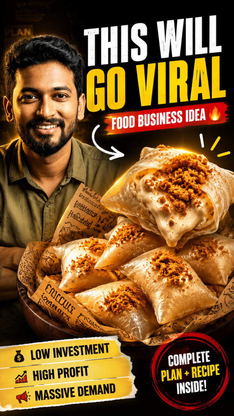 Crispy cream pillow dessert business in India