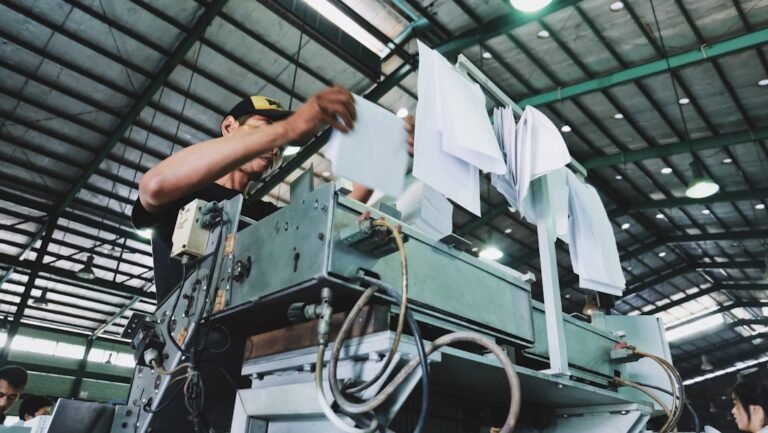 Manufacturing equipment for a small product business