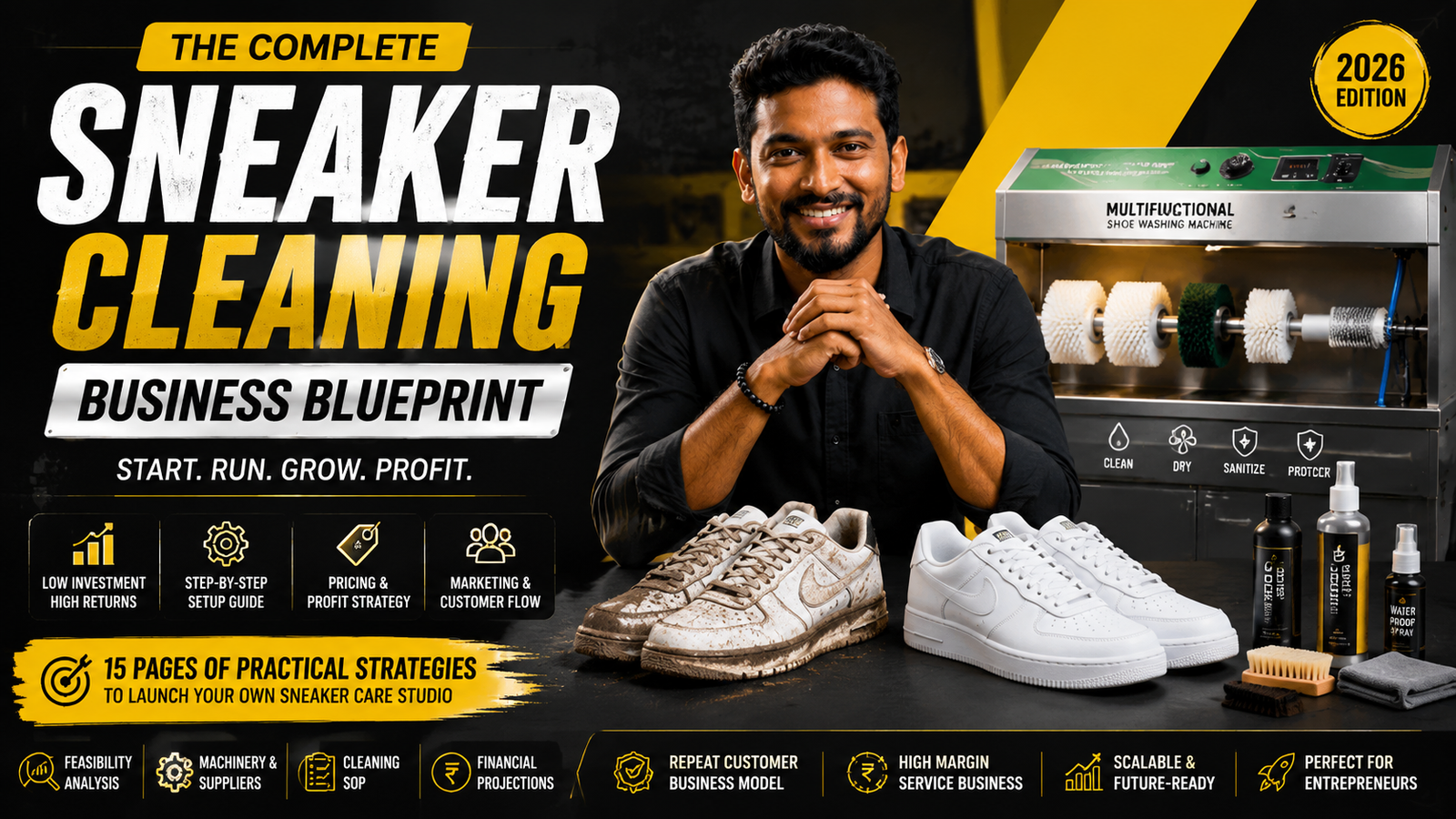 Sneaker Cleaning Business Blueprint (Start & Scale)