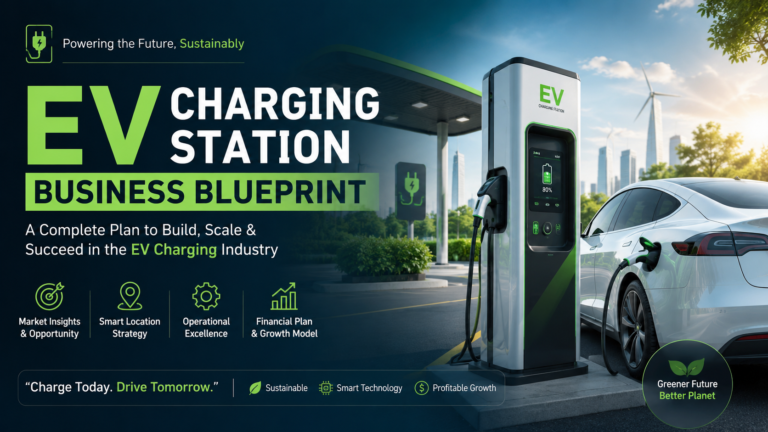 EV Charging Station Business in India – Complete Business Plan, Investment, Subsidy & Profit Guide (2026)
